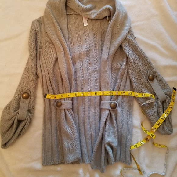 Xhileration grey cardigan size extra small - Picture 3 of 5